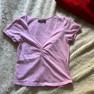brandy melville bubblegum pink top